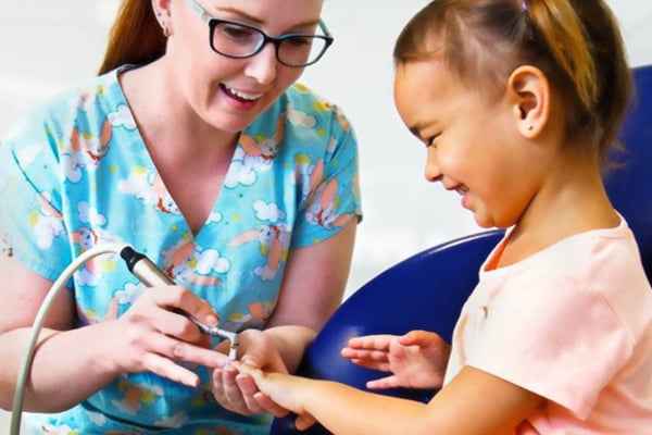 show and tell at the dentist